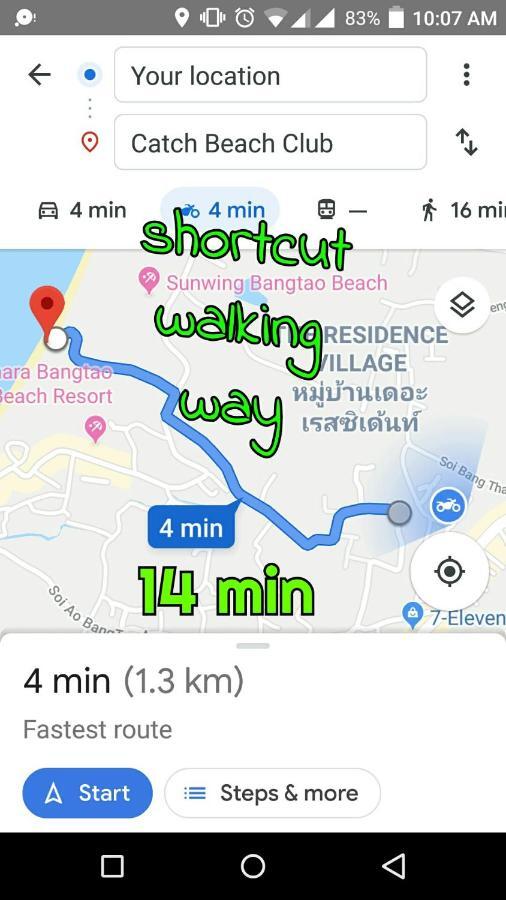 Phuket Studio With Aircon מראה חיצוני תמונה
